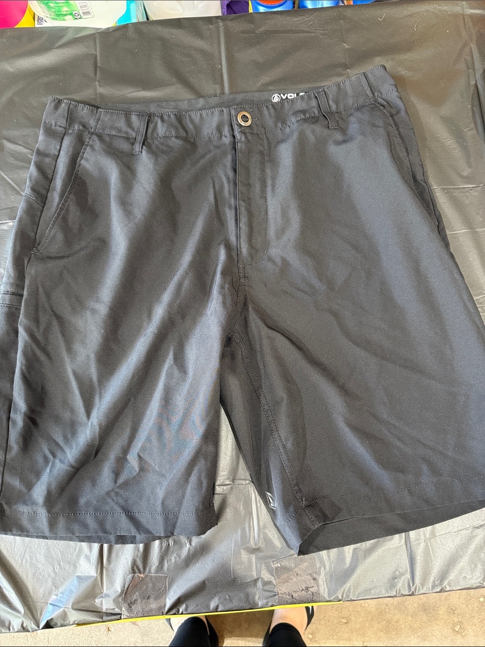 Volcom Men’s Black Hybrid Performance Shorts